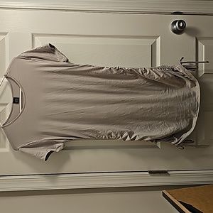 Gray Bodycon short sleeve dress